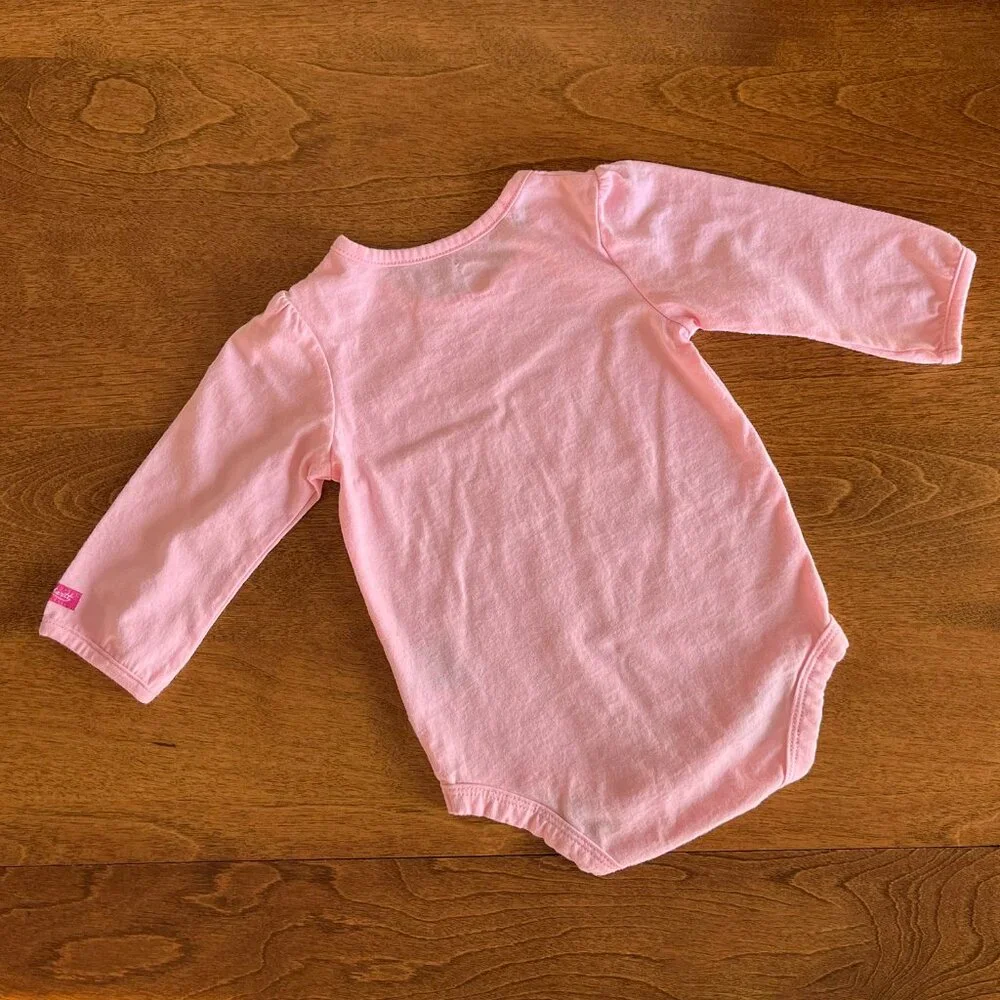 Carhartt pink horse onesie 6m